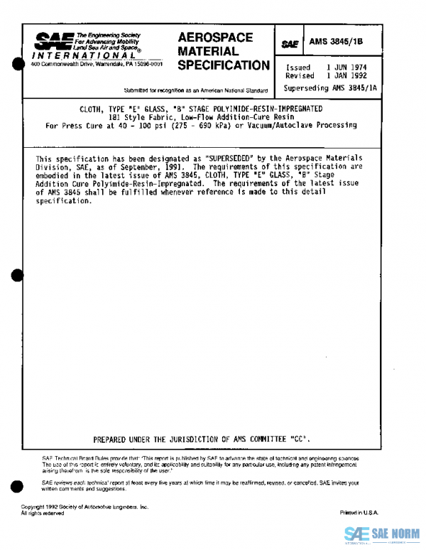 SAE AMS3845/1B PDF