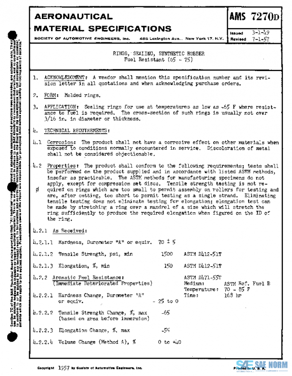 SAE AMS7270D PDF
