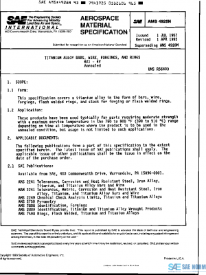 SAE AMS4928N PDF