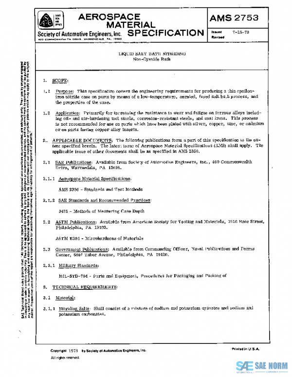 SAE AMS2753 PDF SAE AMS2753 PDF