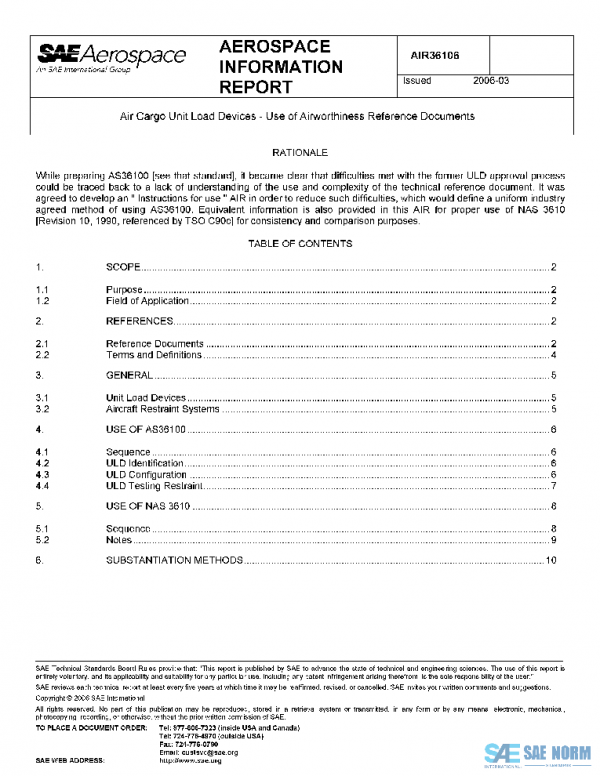 SAE AIR36106 PDF