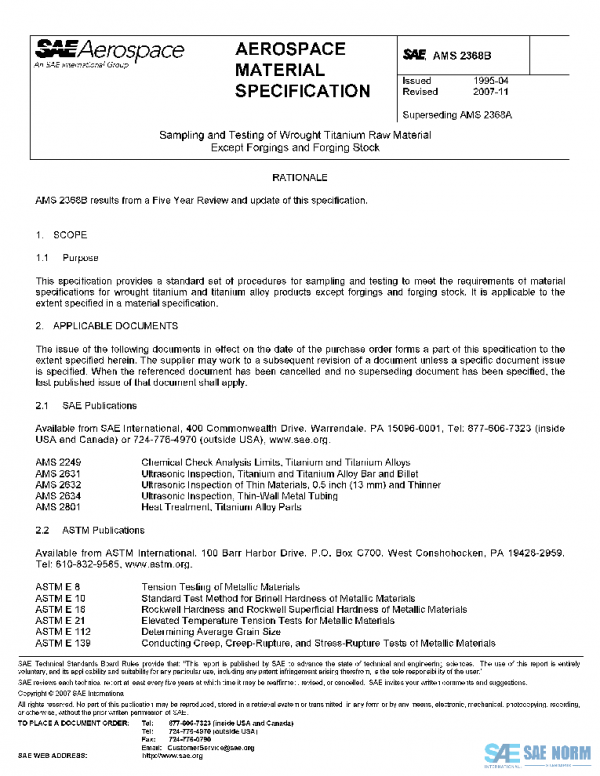 SAE AMS2368B PDF