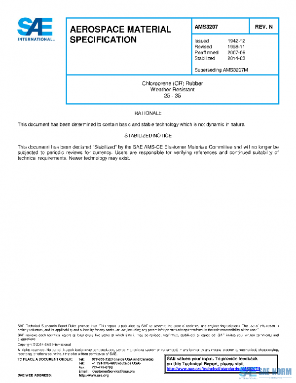 SAE AMS3207N PDF SAE AMS3207N PDF