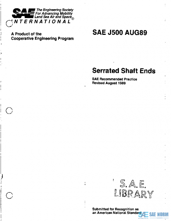 SAE J500_198908 PDF