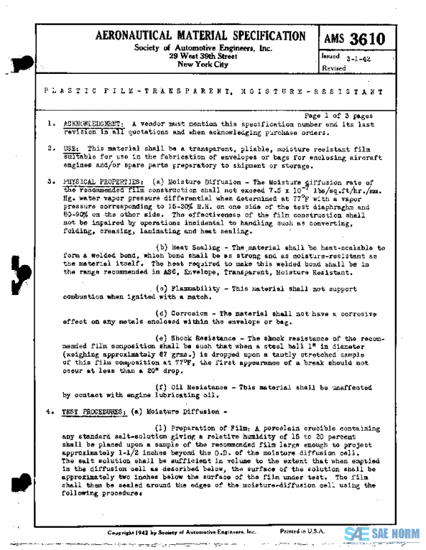 SAE AMS3610 PDF