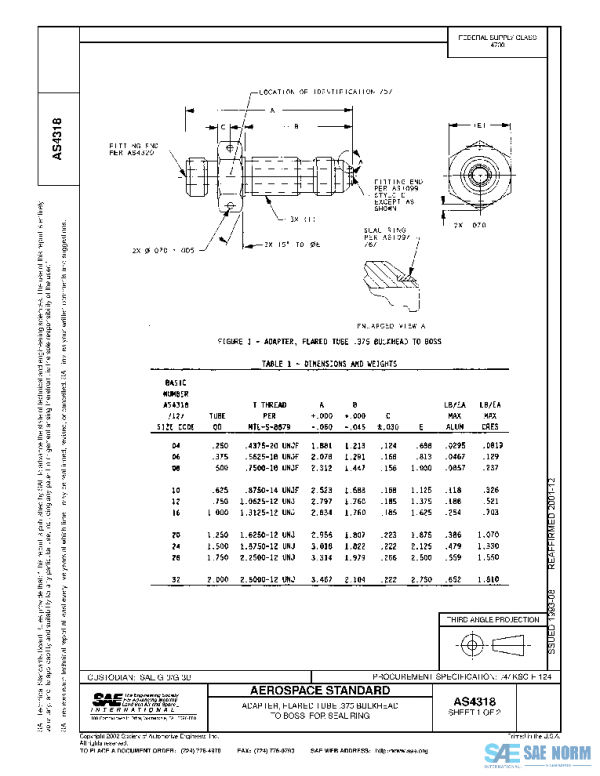SAE AS4318 PDF SAE AS4318 PDF