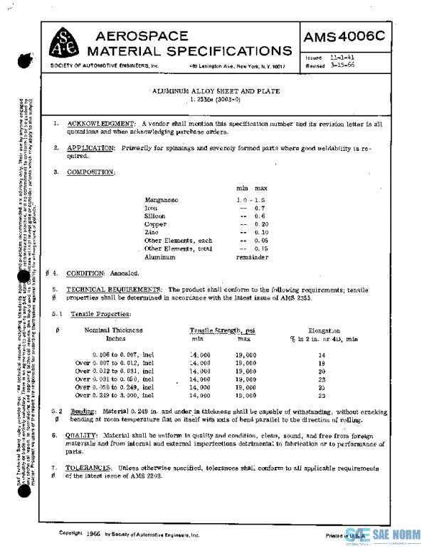 SAE AMS4006C PDF
