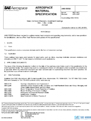 SAE AMS5353D PDF