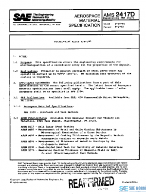 SAE AMS2417D PDF