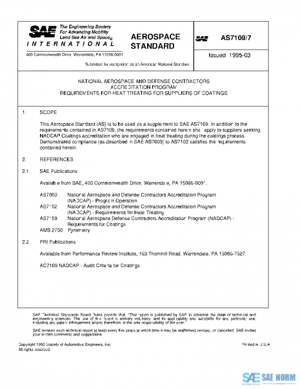 SAE AS7109/7 PDF