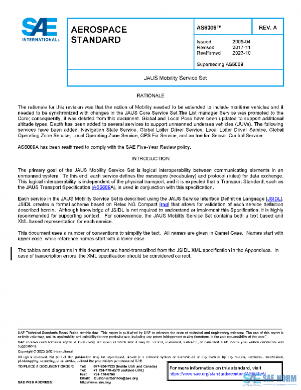 SAE AS6009A PDF
