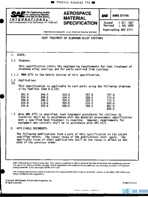SAE AMS2771A PDF