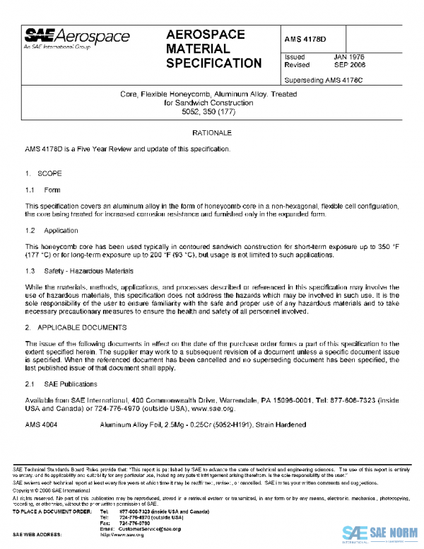 SAE AMS4178D PDF