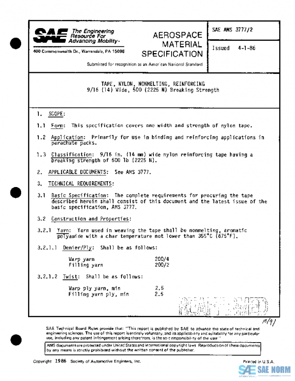 SAE AMS3777/2 PDF