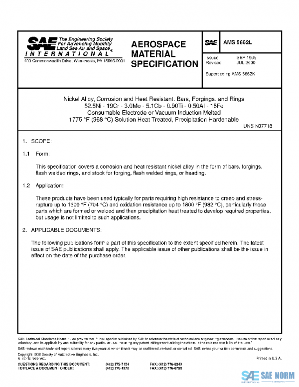 SAE AMS5662L PDF