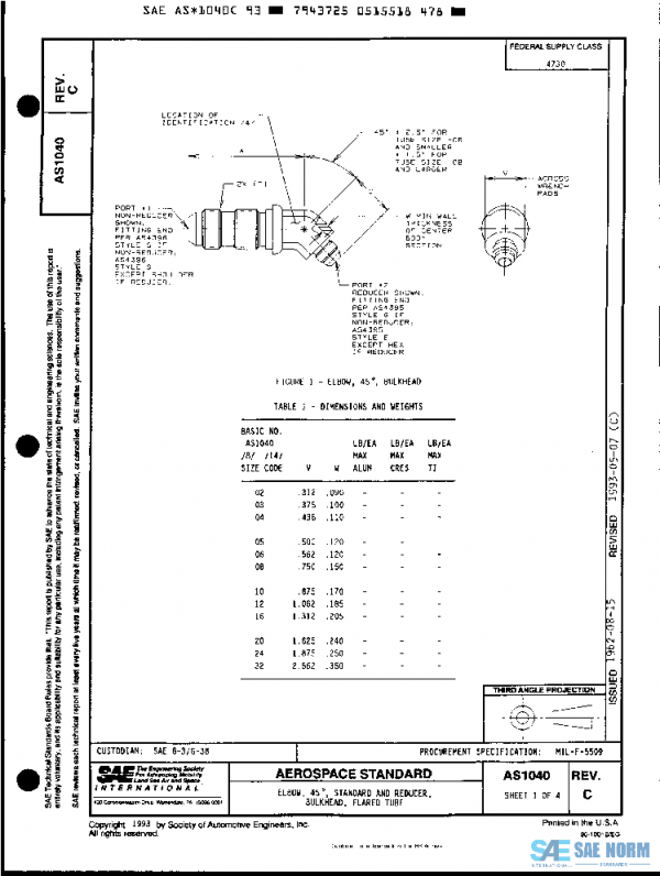 SAE AS1040C PDF SAE AS1040C PDF