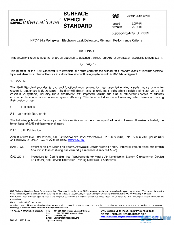 SAE J2791_201301 PDF