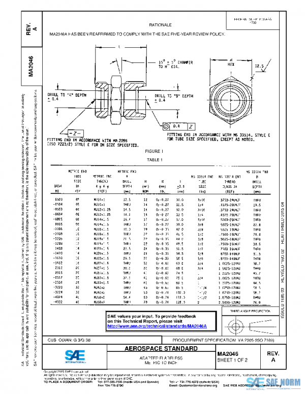 SAE MA2046A PDF