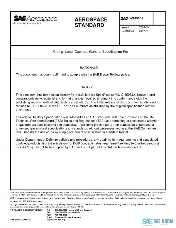 SAE AS85052 PDF