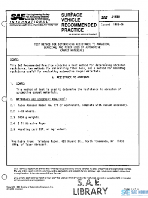 SAE J1530_198506 PDF