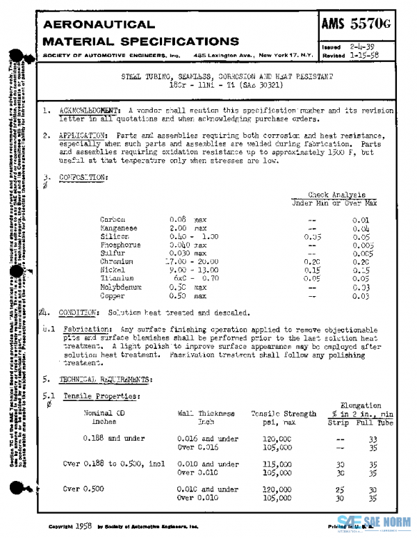 SAE AMS5570G PDF