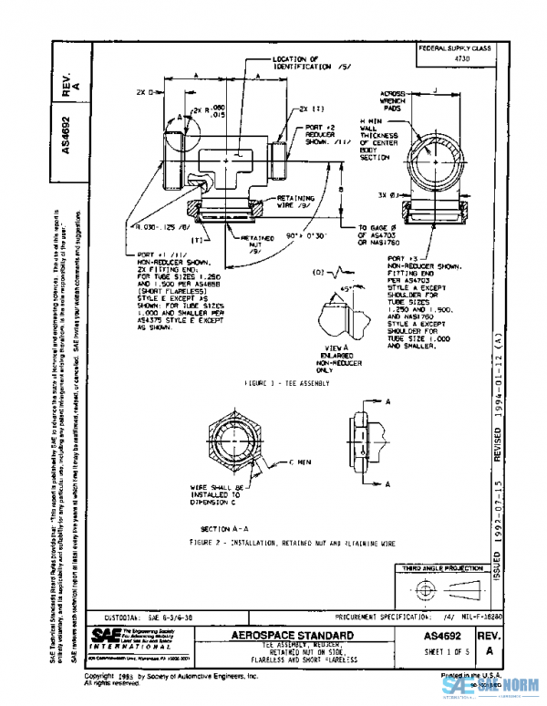 SAE AS4692A PDF SAE AS4692A PDF