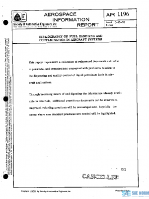 SAE AIR1196 PDF