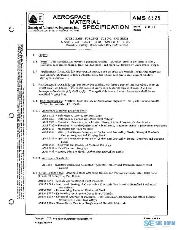 SAE AMS6525 PDF