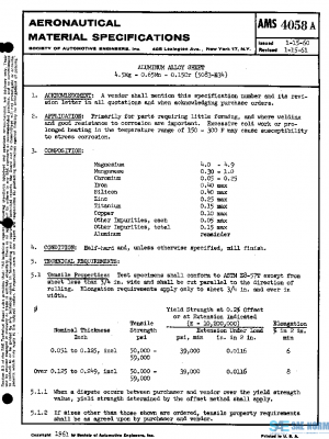 SAE AMS4058A PDF