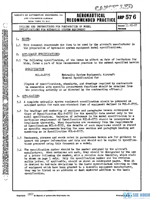 SAE ARP576 PDF
