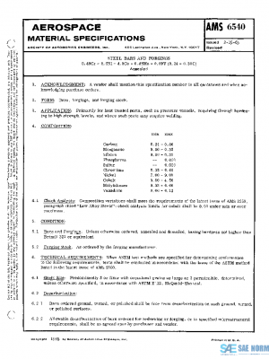 SAE AMS6540 PDF