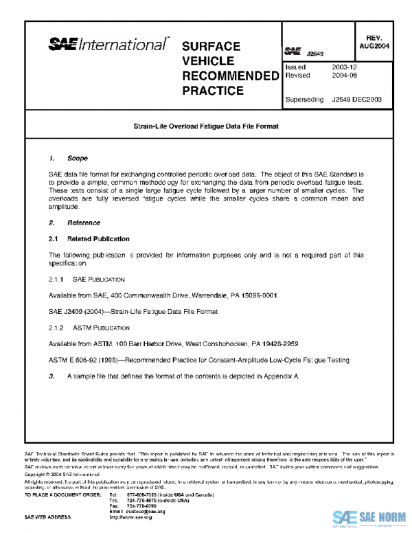 SAE J2649_200408 PDF