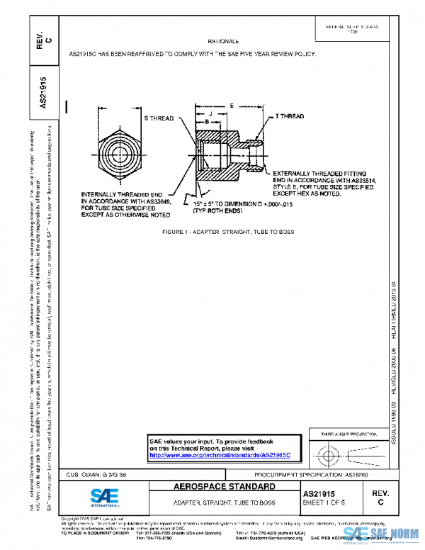 SAE AS21915C PDF SAE AS21915C PDF
