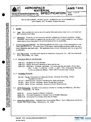 SAE AMS7466 PDF