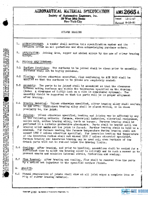 SAE AMS2665A PDF SAE AMS2665A PDF