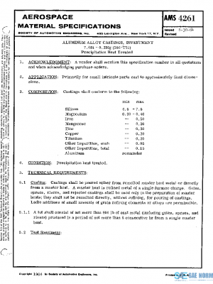 SAE AMS4261 PDF