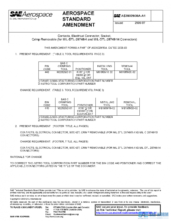SAE AS39029/35A_A1 PDF SAE AS39029/35A_A1 PDF