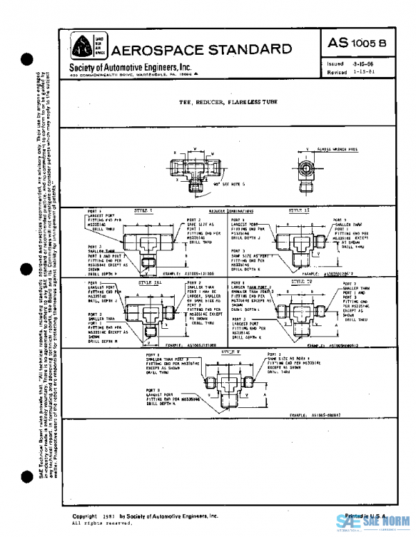 SAE AS1005B PDF