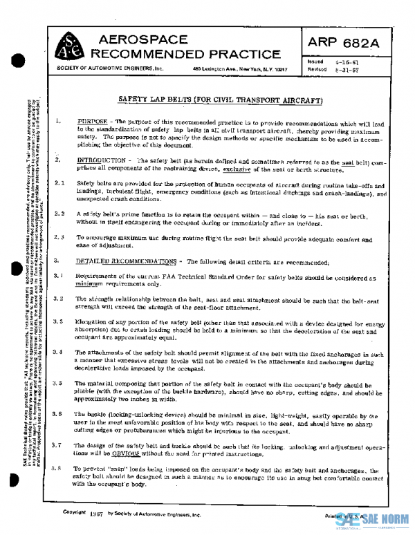 SAE ARP682A PDF