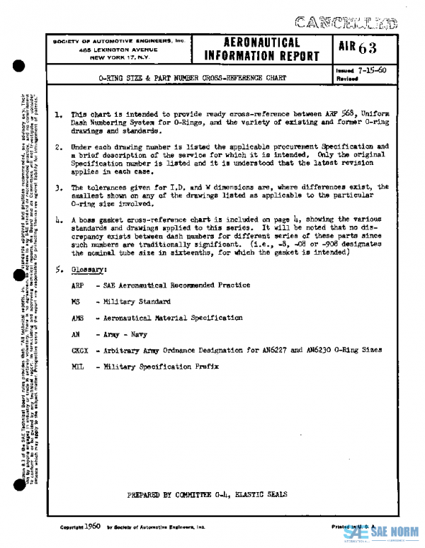 SAE AIR63 PDF SAE AIR63 PDF