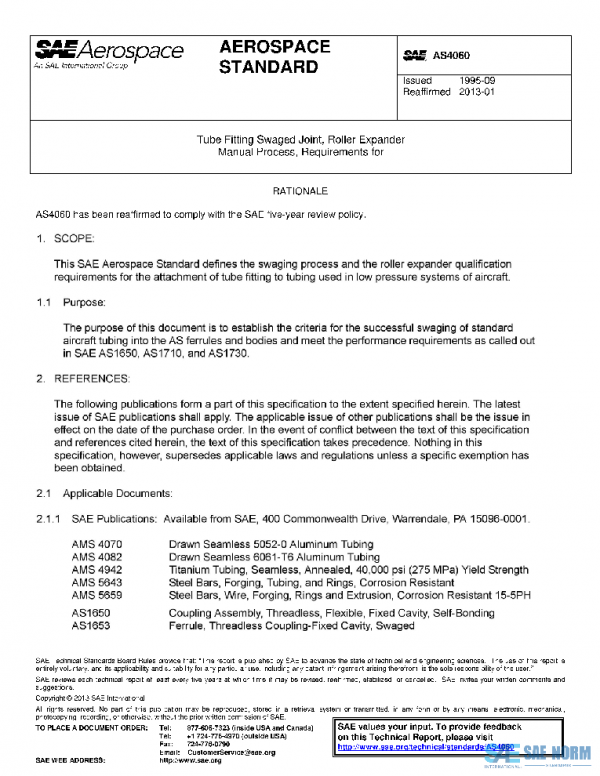 SAE AS4060 PDF SAE AS4060 PDF