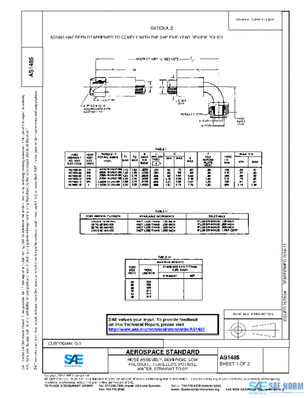 SAE AS1485 PDF