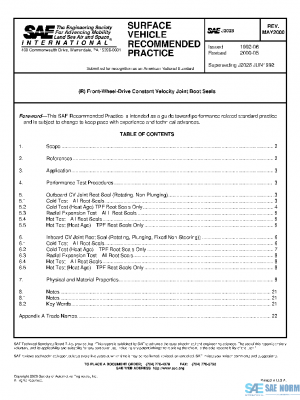 SAE J2028_200005 PDF