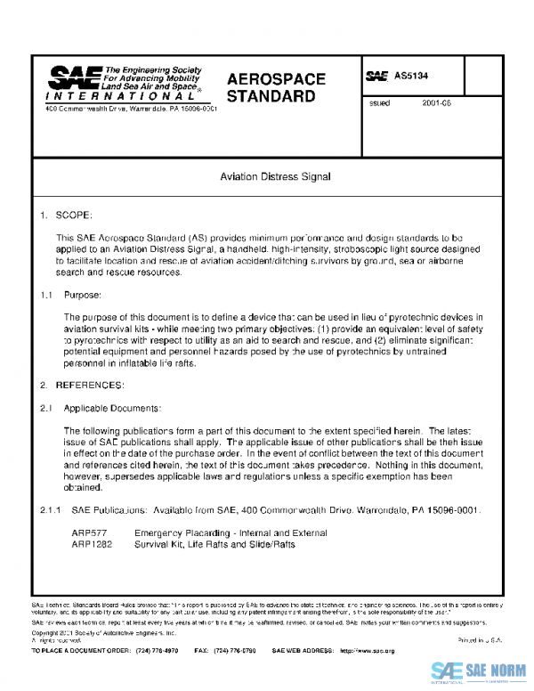 SAE AS5134 PDF