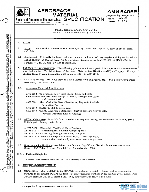 SAE AMS6406B PDF