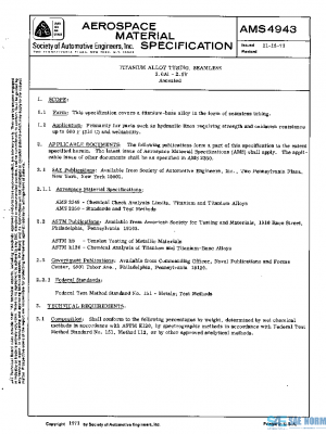 SAE AMS4943 PDF