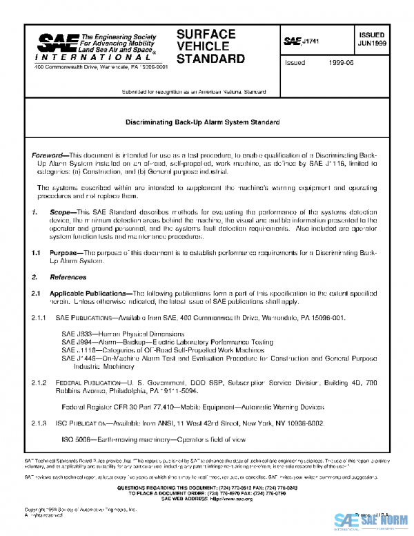 SAE J1741_199906 PDF