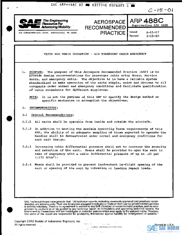 SAE ARP488C PDF
