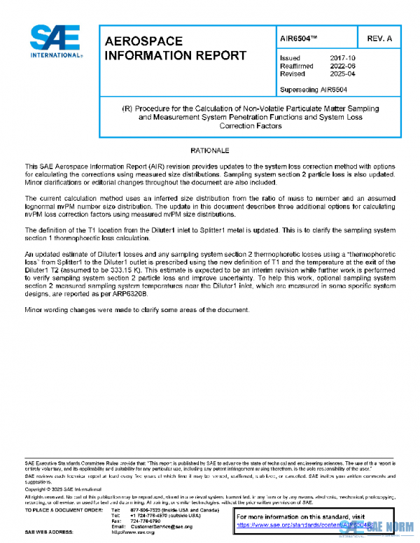 SAE AIR6504A PDF