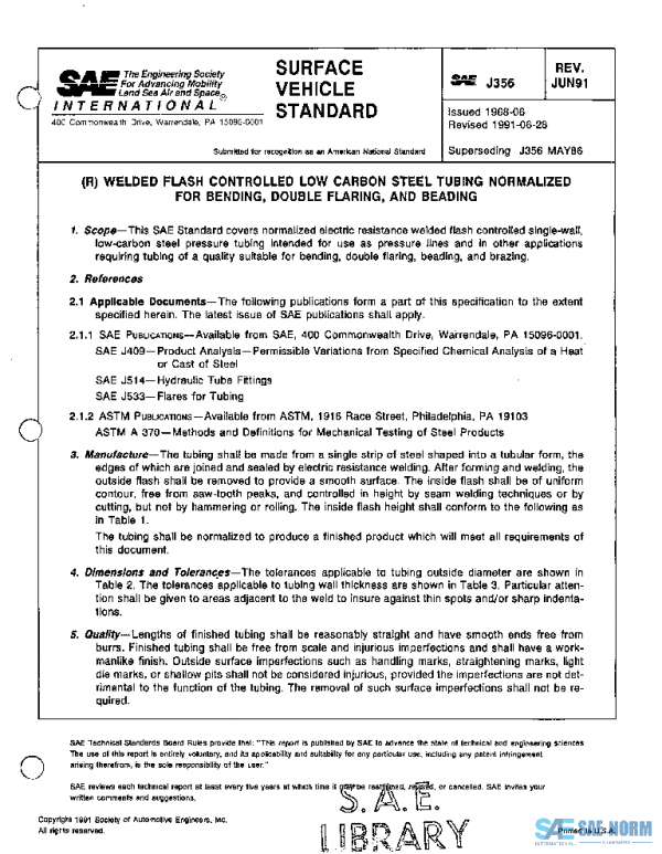 SAE J356_199106 PDF